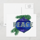Peace Ornament Briefkaart (Voorkant / Achterkant)