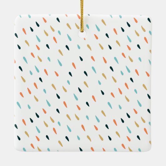 Peace Out 2020 Funny COVID-kerst Keramisch Ornament (Achterkant)