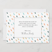 Peace Out 2020 Funny COVID New Year Feestdagenkaart (Achterkant)