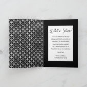 Peace Out 2023 Wat een jaar 3 fotocollage - Zwart Feestdagen Kaart (Binnen)