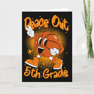 Peace out 5e klas Afstuderen laatste dag van S Kaart