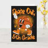 Peace out 5e klas Afstuderen laatste dag van S Kaart (Gele Bloem)