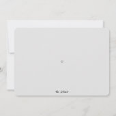 Peace Out Black Tassel Covid Photo Afstuderen Aankondiging (Achterkant)