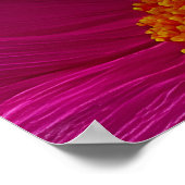 Peace Out Hippie Floral Neon Peace Sign Pattern Poster (Hoek)