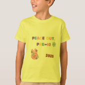Peace Out Pre-K Afstuderen Shirt! T-shirt (Voorkant)