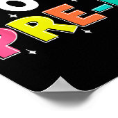 Peace Out Preschool Laatste schooldag Pre-K Studie Poster (Hoek)