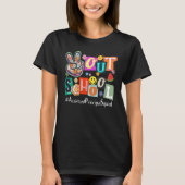 Peace Out School Hello Summer Assistant Principal  T-shirt (Voorkant)