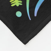 Peace Out Single Digits Im 10 Digits Tie Dye Birth Fleece Deken (Hoek)