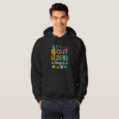 Peace Out Single Digits Im 10 kids Hoodie (Voorkant volledig)