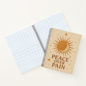 Peace Over Pain Journal – Mindfulness and Self-Lov Notitieboek (Binnen)