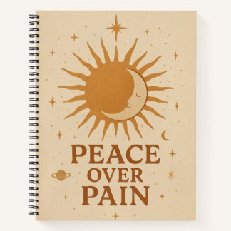 Peace Over Pain Journal – Mindfulness and Self-Lov Notitieboek