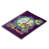Peace Owl~notitieboek Notitieboek (Linkerzijde)