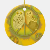 Peace Owl~ Ornament (Achterkant)
