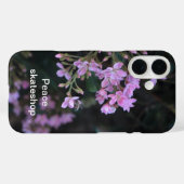 Peace paarse editie telefoonhoesje Case-Mate iPhone case (Achterkant (horizontaal))