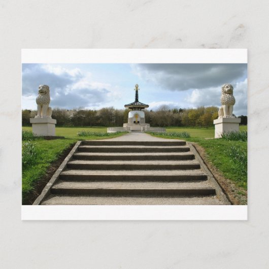 Peace Pagoda, Milton Keynes Briefkaart (Voorkant)