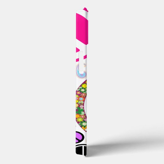 Peace & Paisley Collage Case-Mate iPhone Case (Achterkant / Rechts)