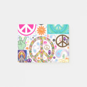 Peace & Paisley Collage Post-it® Notes (Voorkant)