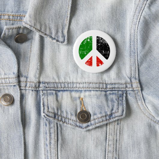Peace Palestine Ronde Button 5,7 Cm (In situ)