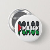 Peace Palestine Ronde Button 5,7 Cm (Voorkant /achterkant)