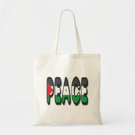 Peace Palestine Tote Bag