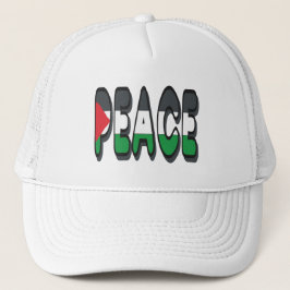 Peace Palestine Trucker Pet