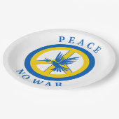 Peace Papieren Bordje (Gekanteld)