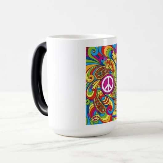 Peace Pasley-Mok Magische Mok (Voorkant links)