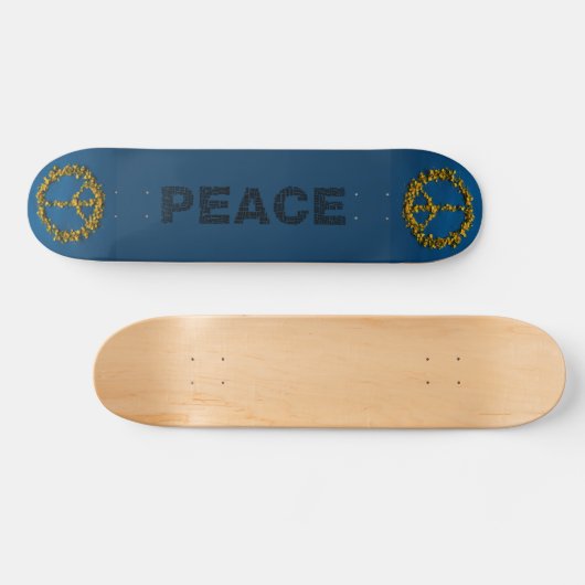 Peace Persoonlijk Skateboard (Horizontaal)