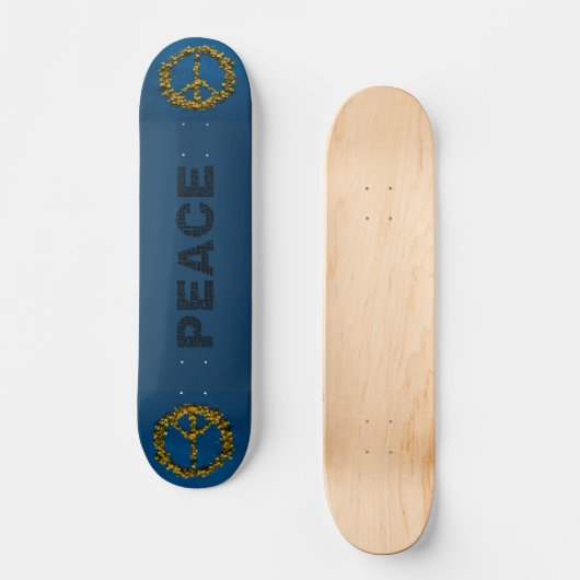 Peace Persoonlijk Skateboard (Voorkant)