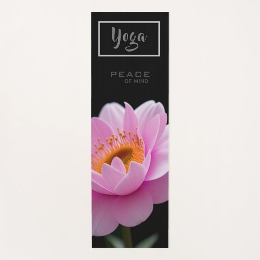 Peace Pink - Yoga Mat (Voorkant)