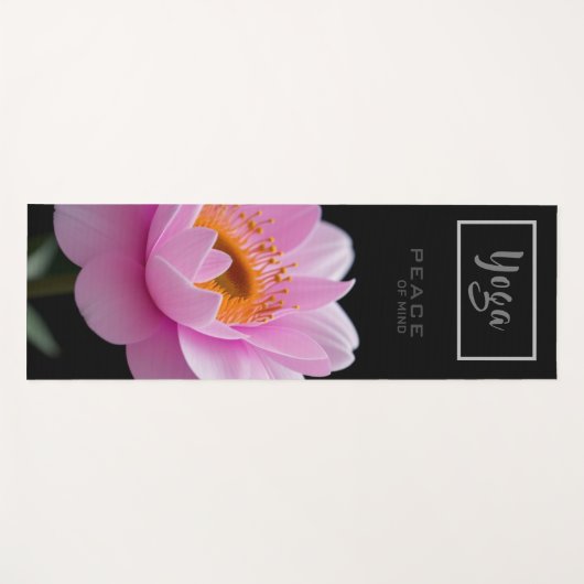Peace Pink - Yoga Mat (Voorkant (horizontaal))