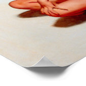 Peace Pipet omhoog Poster (Hoek)