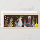 Peace-platte kaart (Voorkant / Achterkant)