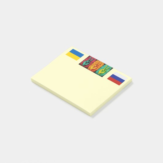 Peace Post-It Notes (Schuin)