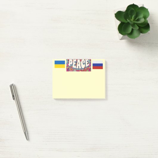 Peace Post-It Notes (Kantoor)