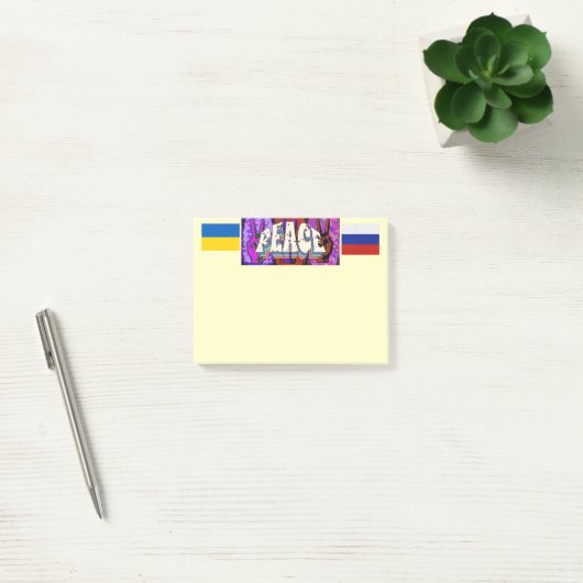 Peace Post-It Notes (Kantoor)