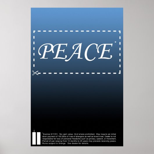 Peace Poster (Voorkant)