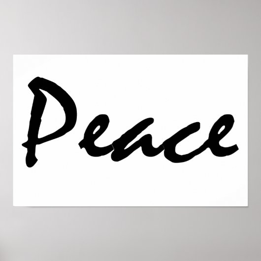 Peace Poster (Voorkant)