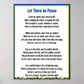 Peace Poster (Voorkant)