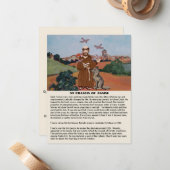 Peace prayer of St Francis  Notitiekaartje (Voorkant / Achterkant in situ)