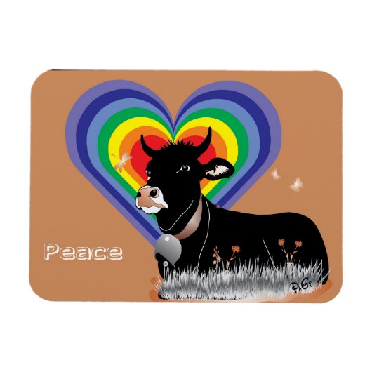 Peace Premium Flexi Magnet Magneet (Horizontaal)