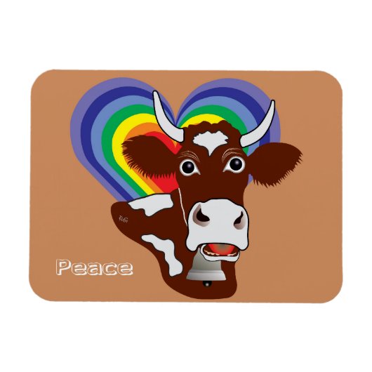 Peace Premium Flexi Magnet Magneet (Horizontaal)