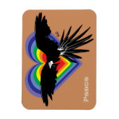 Peace Premium Flexi Magnet Magneet (Verticaal)