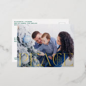 PEACE prettige feestdagen sms-foto's vrolijk kerst (Voorkant / Achterkant)