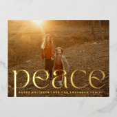 PEACE prettige feestdagen sms-foto's vrolijk kerst (Voorkant)