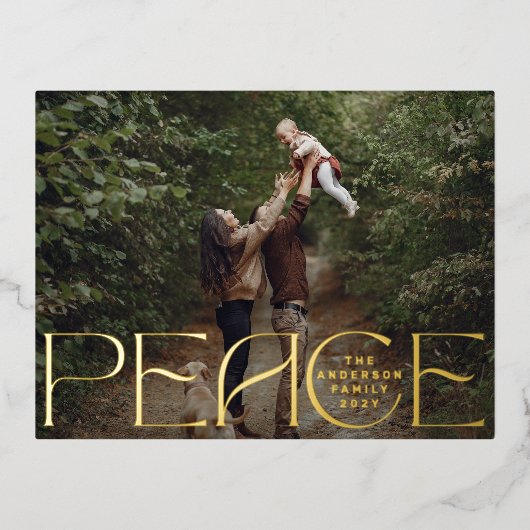 PEACE prettige feestdagen sms-foto's vrolijk kerst (Voorkant)