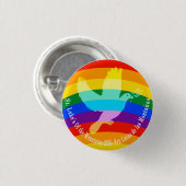 Peace-Pride 2025 Ronde Button 3,2 Cm (Voorkant /achterkant)