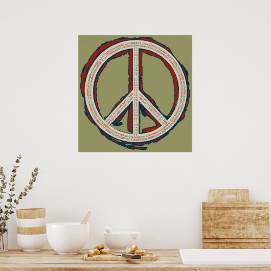 Peace Print (Keuken)