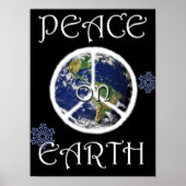 Peace-programma op aarde poster (Voorkant)