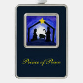 Peace-programma - siervoorwerpen verzilverd omlijst ornament (Voorkant)